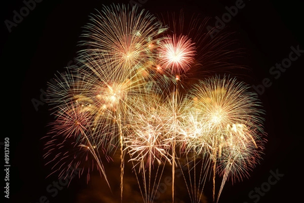 Fototapeta Fireworks