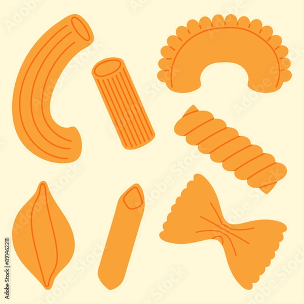 Obraz Pasta and noodles