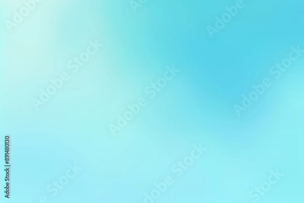 Fototapeta 水色のグラデーション背景素材、壁紙、パウダーブルー