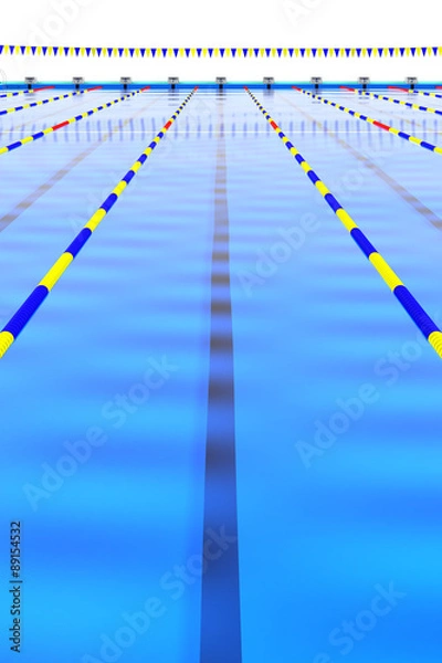 Obraz 50mプールの長いコース