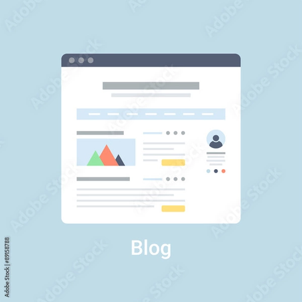 Obraz Szkielet bloga