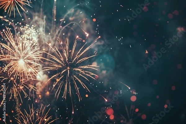 Obraz fireworks in the sky