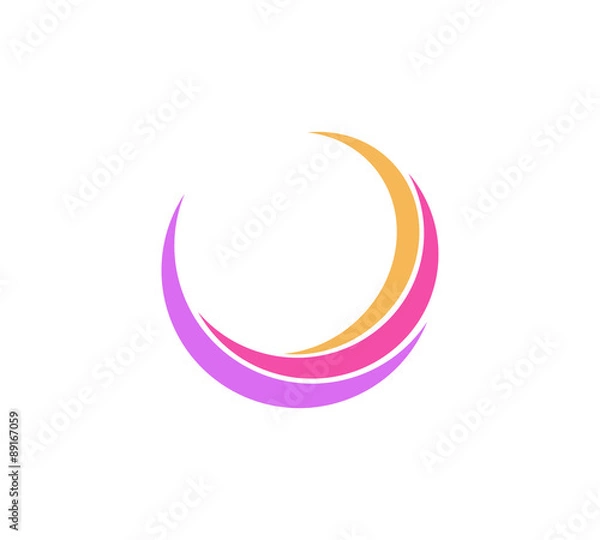 Obraz beauty swoosh logo