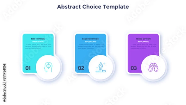 Obraz Modern Infographic Vector Banner