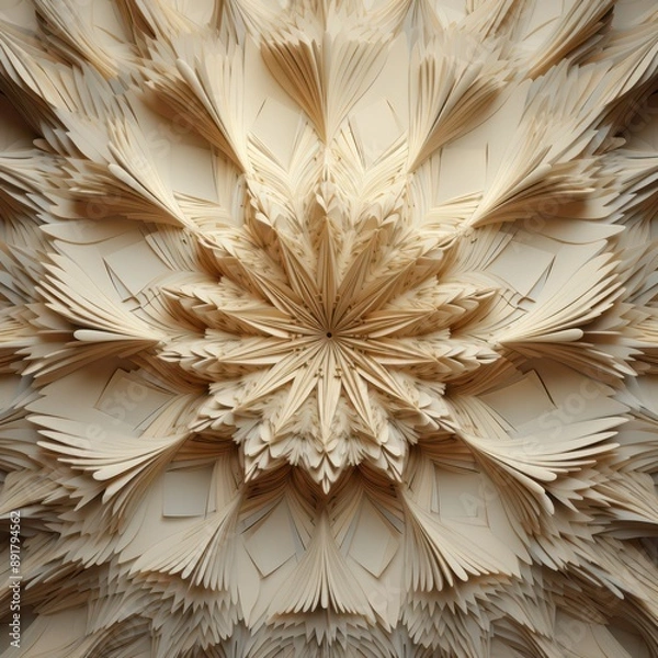 Fototapeta Abstract fractal pattern. background.	
