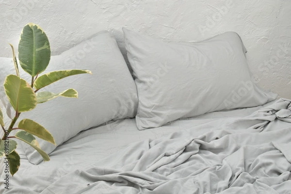 Obraz bed and pillows