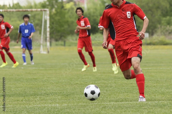 Fototapeta サッカー　フットボール