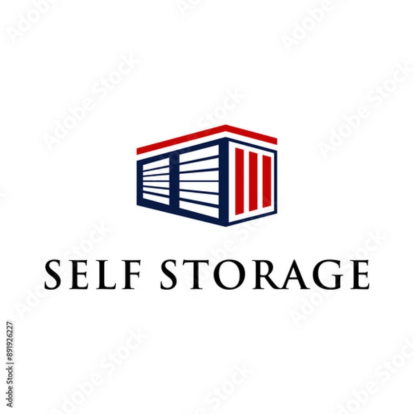 Fototapeta self storage concept