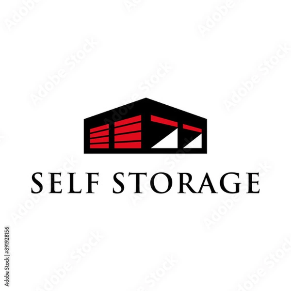 Fototapeta self storage concept