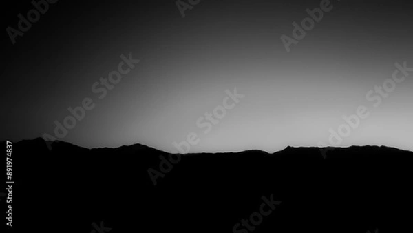 Fototapeta minimalist mountains