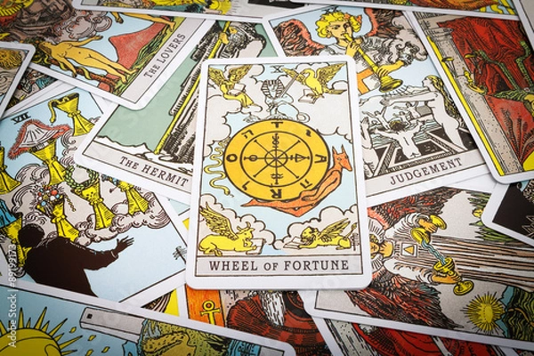 Fototapeta Karty tarota tarot