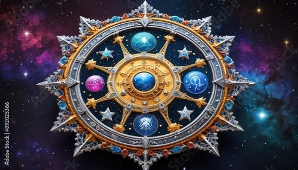 Fototapeta Celestial Compass.