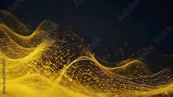 Fototapeta abstract background with wave