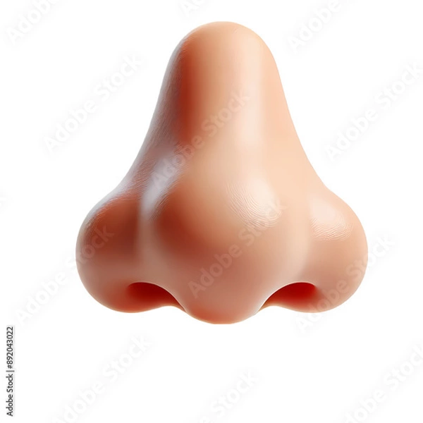 Obraz Detailed 3D Model of Human Nose