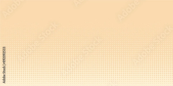 Obraz Abstract dots halftone brown color pattern gradient texture background
