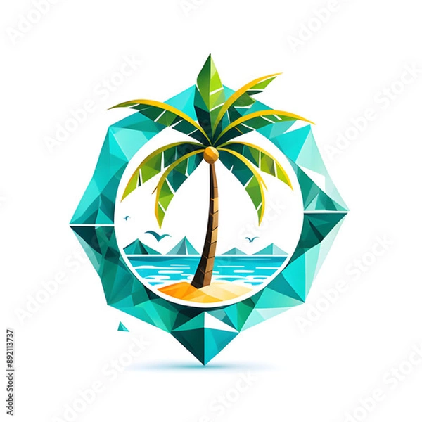 Fototapeta tree icon 