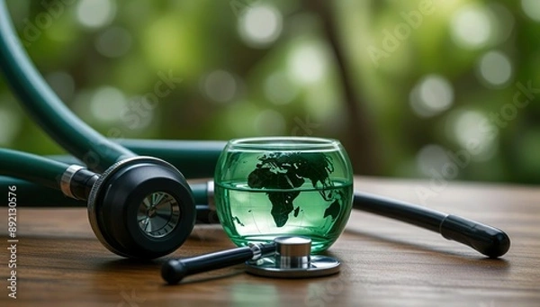 Fototapeta International environment day safe the world 