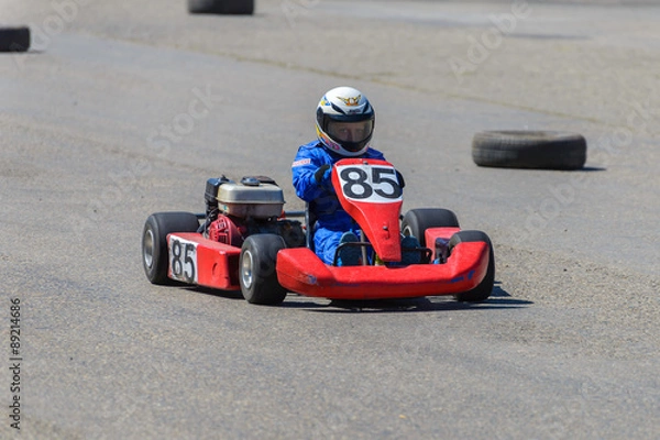 Fototapeta Race karting
