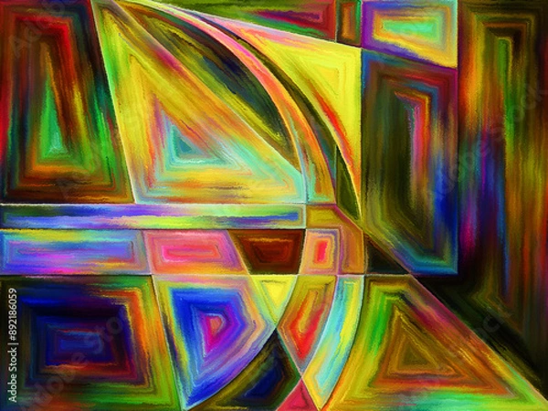 Obraz Painted Illusions