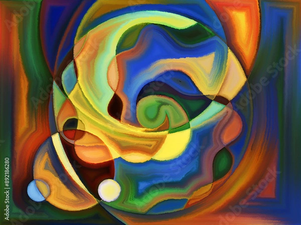 Obraz Fragmented Backdrop