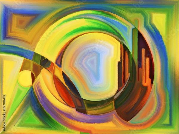 Obraz Fragmented Composition