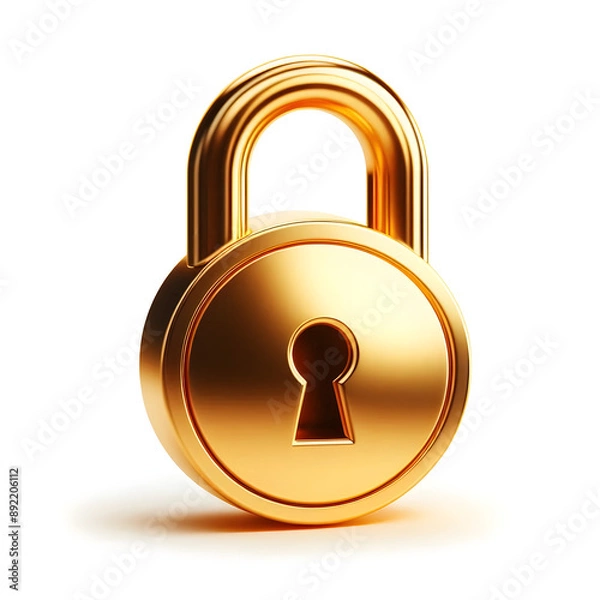 Obraz 금색 자물쇠