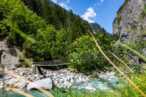 Obraz Viamala Schlucht in der Schweiz