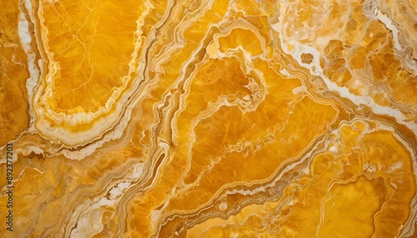 Fototapeta Yellow onyx background