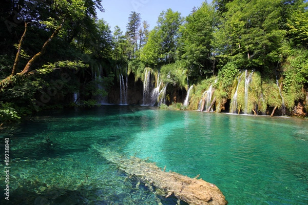 Obraz Spectacular waterfall landscape