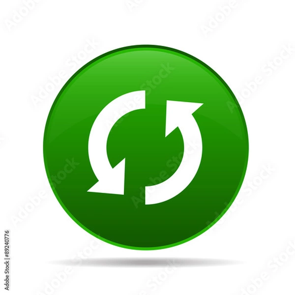 Fototapeta vector icon of return