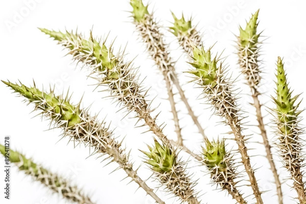 Fototapeta Closeup of Spiky Branch