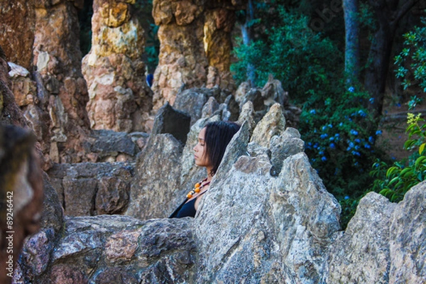 Obraz Serenity in Güell Park