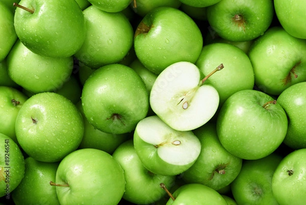 Obraz Granny Smith jabłko tło