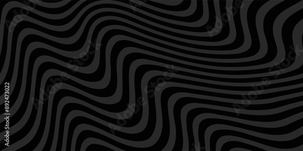 Fototapeta Modern cover design set. Abstract wavy line pattern (curves) in premium red, silver, gold, black color. Creative stripe vector collection for business background, brochure template, booklet, flyer