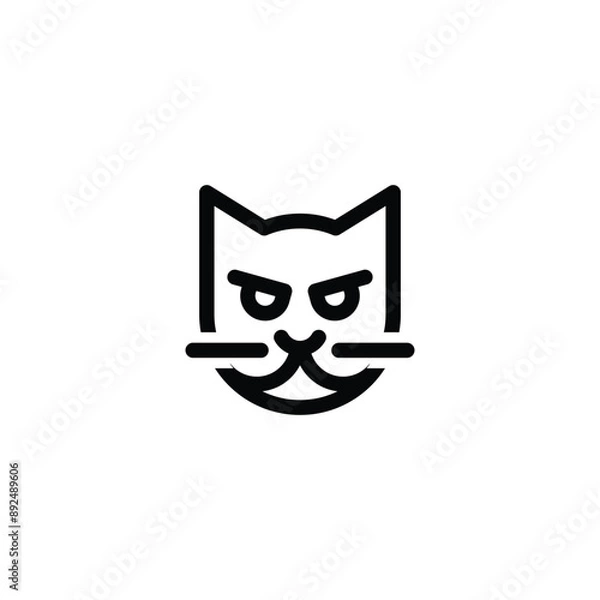 Obraz Cat icon design trendy
