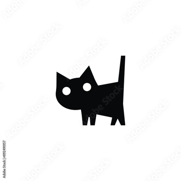 Obraz Cat icon design trendy