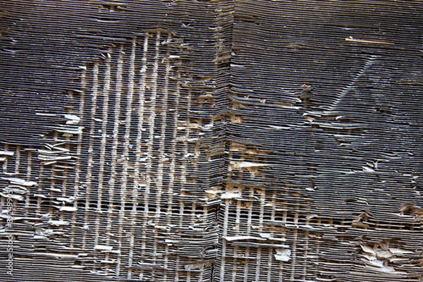 Obraz Old car radiator detail