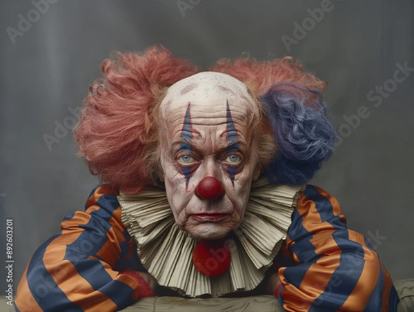 Obraz Sad clown