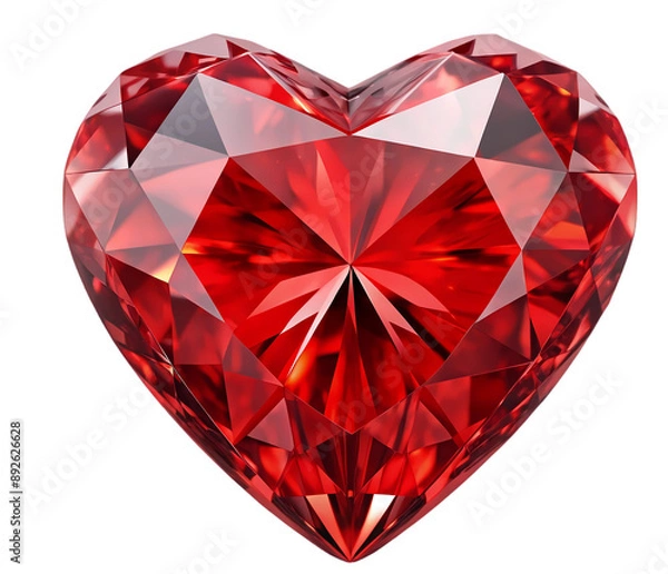 Obraz heart shaped diamond
