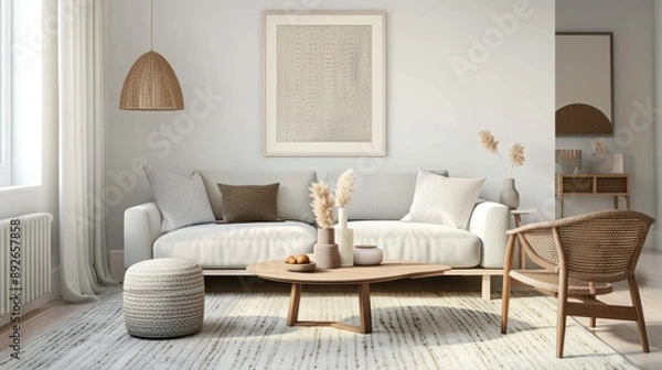 Fototapeta modern living room