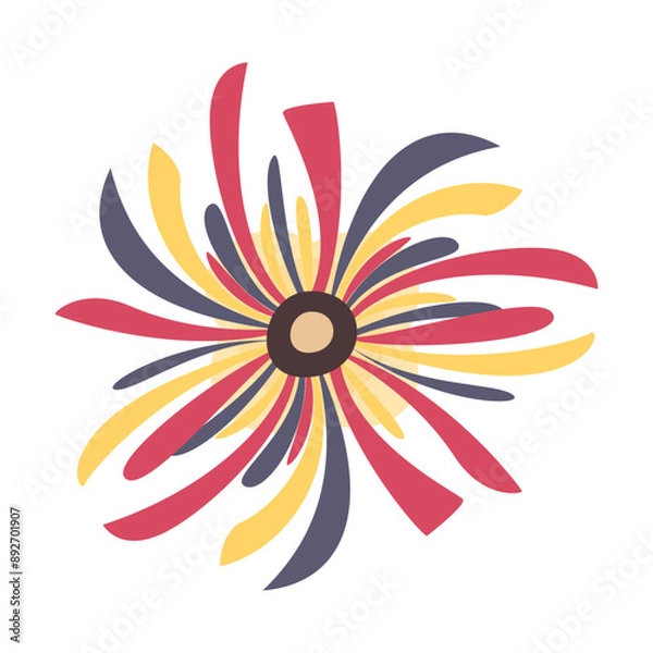Fototapeta bright spring flowers flower branches