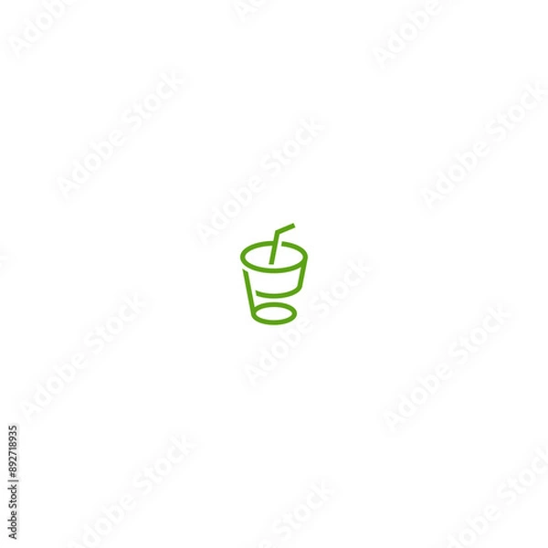 Fototapeta GB Drink Vector