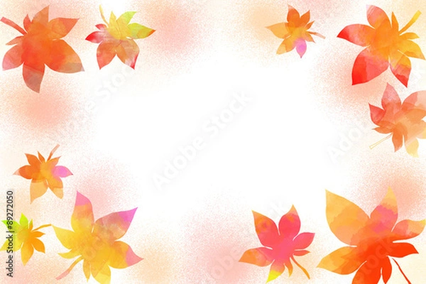 Fototapeta 落ち葉　背景