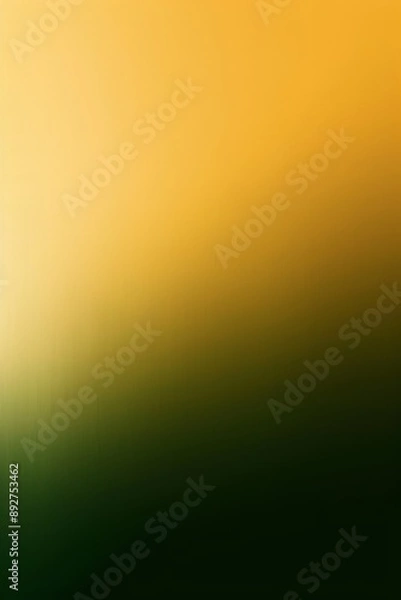 Fototapeta Beautiful gradient background blending light yellow to dark green, soothing and vibrant. Adds elegance to any project, evoking nature and tranquility. Inspires creativity and innovation