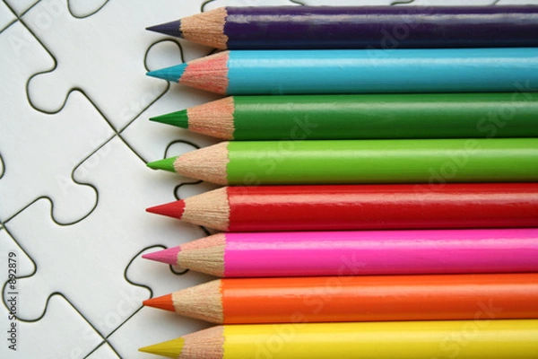 Obraz crayons de couleur