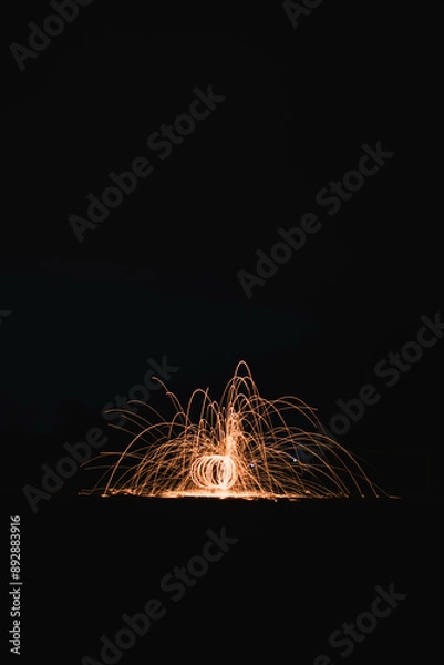 Obraz Larga exposición nigth dark