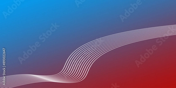 Fototapeta Abstract background wavy line design
