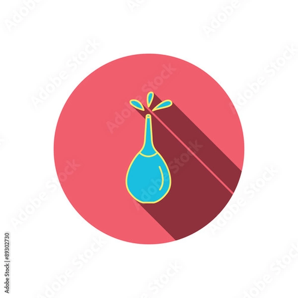 Obraz Medical clyster icon. Enema sign.