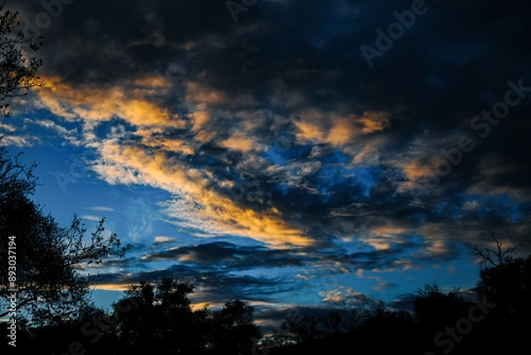 Obraz California Sunset Sky