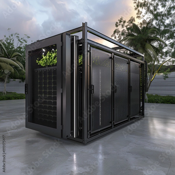 Obraz bank vault door
safe deposit box 3d image